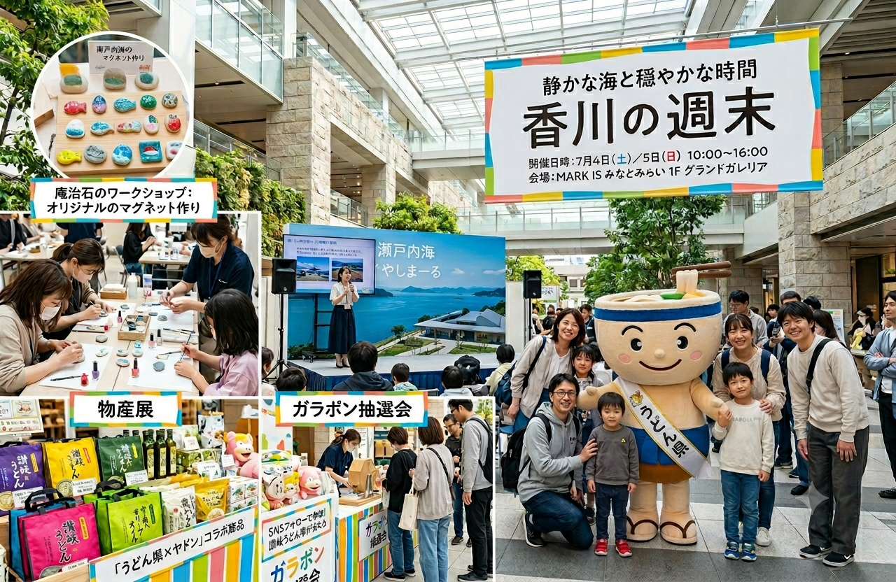 静かな海と穏やかな時間 香川の週末
