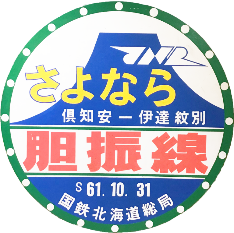 企画展「旧胆振線　廃線40年を振り返る」