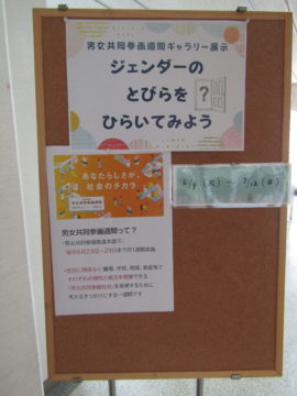 ジェンダーのとびらをひらいてみよう