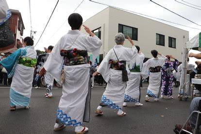 民謡輪踊り講習会　衣笠コミセン