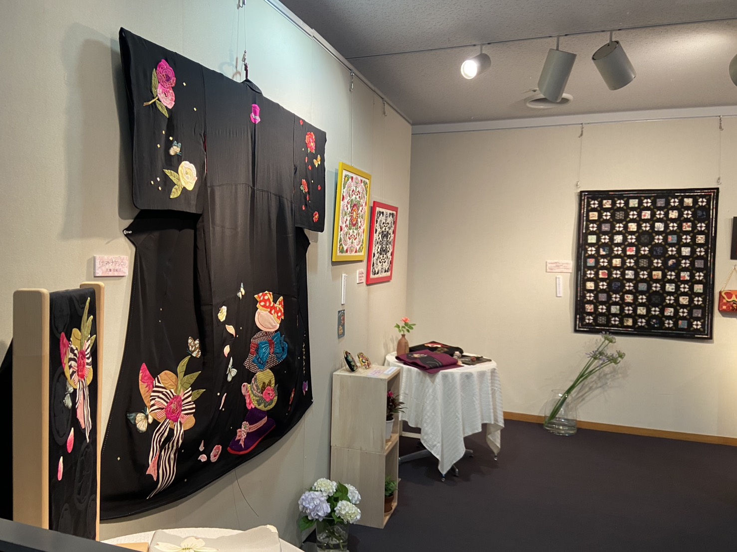 1針1針に愛を込めて。岡山市北区の親娘キルト展