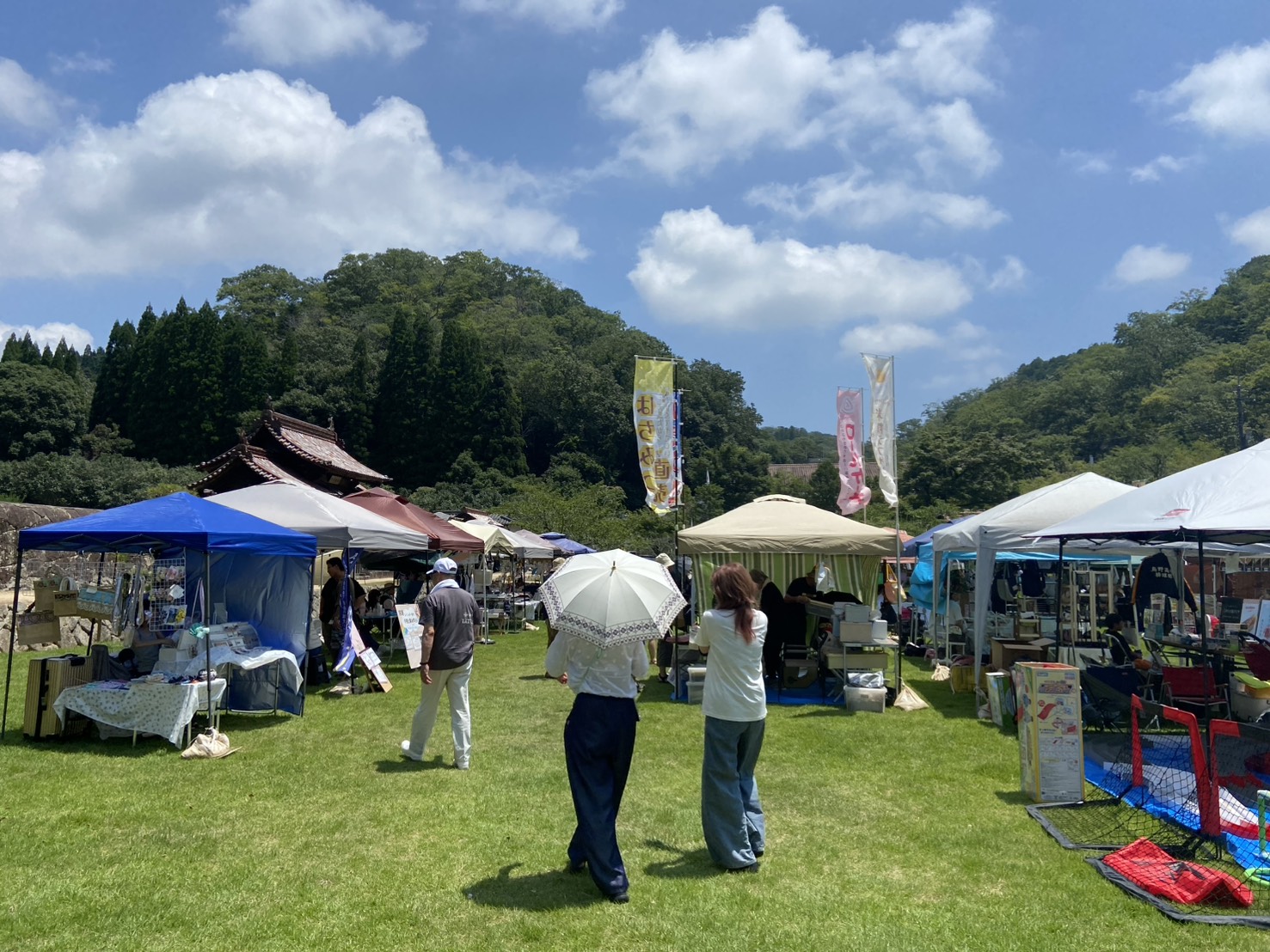 夏の思い出は閑谷で!緑あふれるマルシェを歩いた