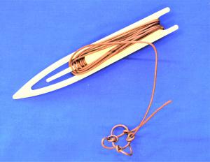 あばりあみでペンダント製作