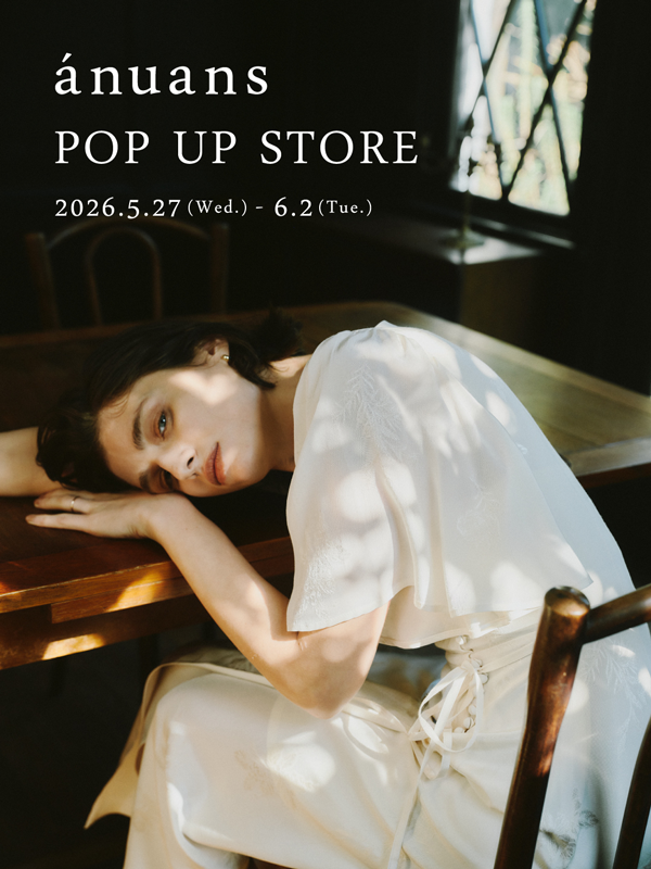 アニュアンスPOP UP STORE2026春夏