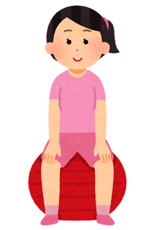 バランスボールこじか