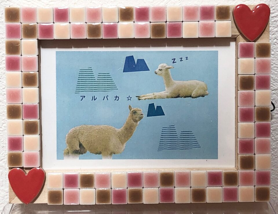 タイルでフレーム作り