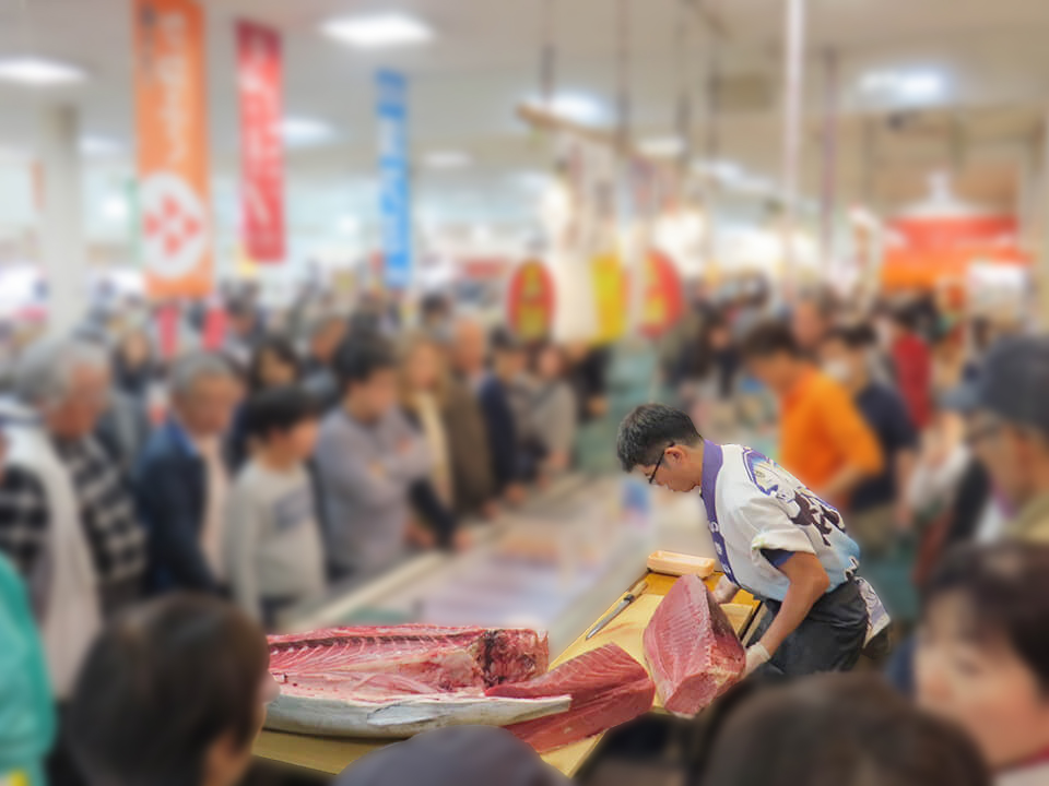 マグロ解体