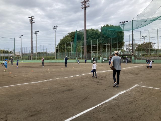 親子で楽しむ野球教室