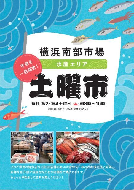水産エリア土曜市開催！！
