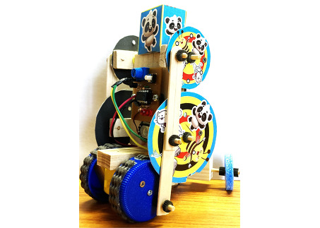 ふしぎ発見理科ひろば　くるくるロボット