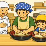 夏休み親子そば打ち体験教室