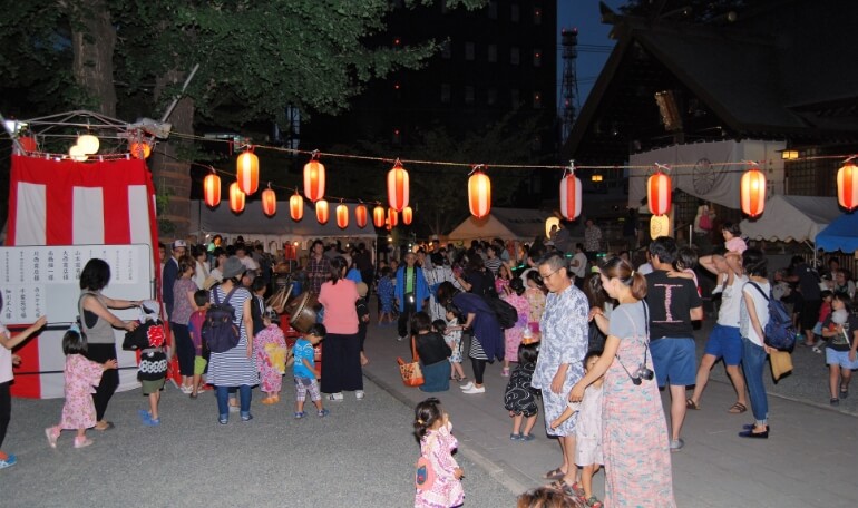 頓宮盆踊り