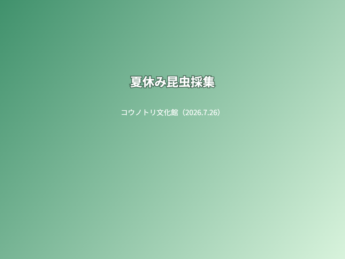 観察会