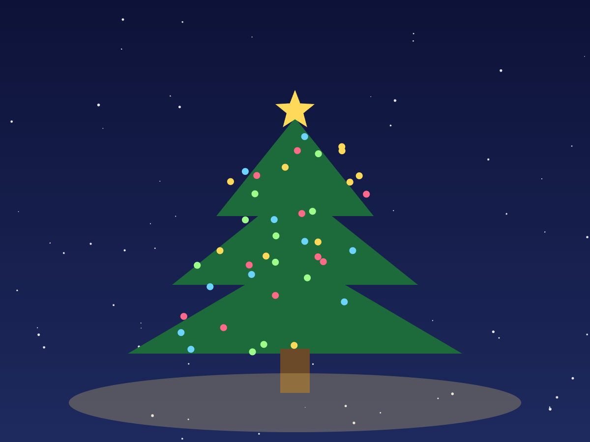 花と光のクリスマス（イメージ）