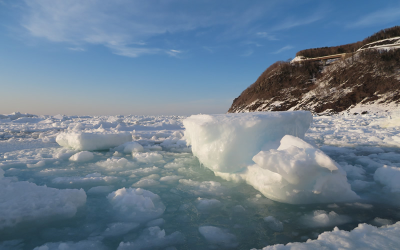 流氷ウォーク®を体験!氷の上を歩く冬だけの特別な冒険ツアー