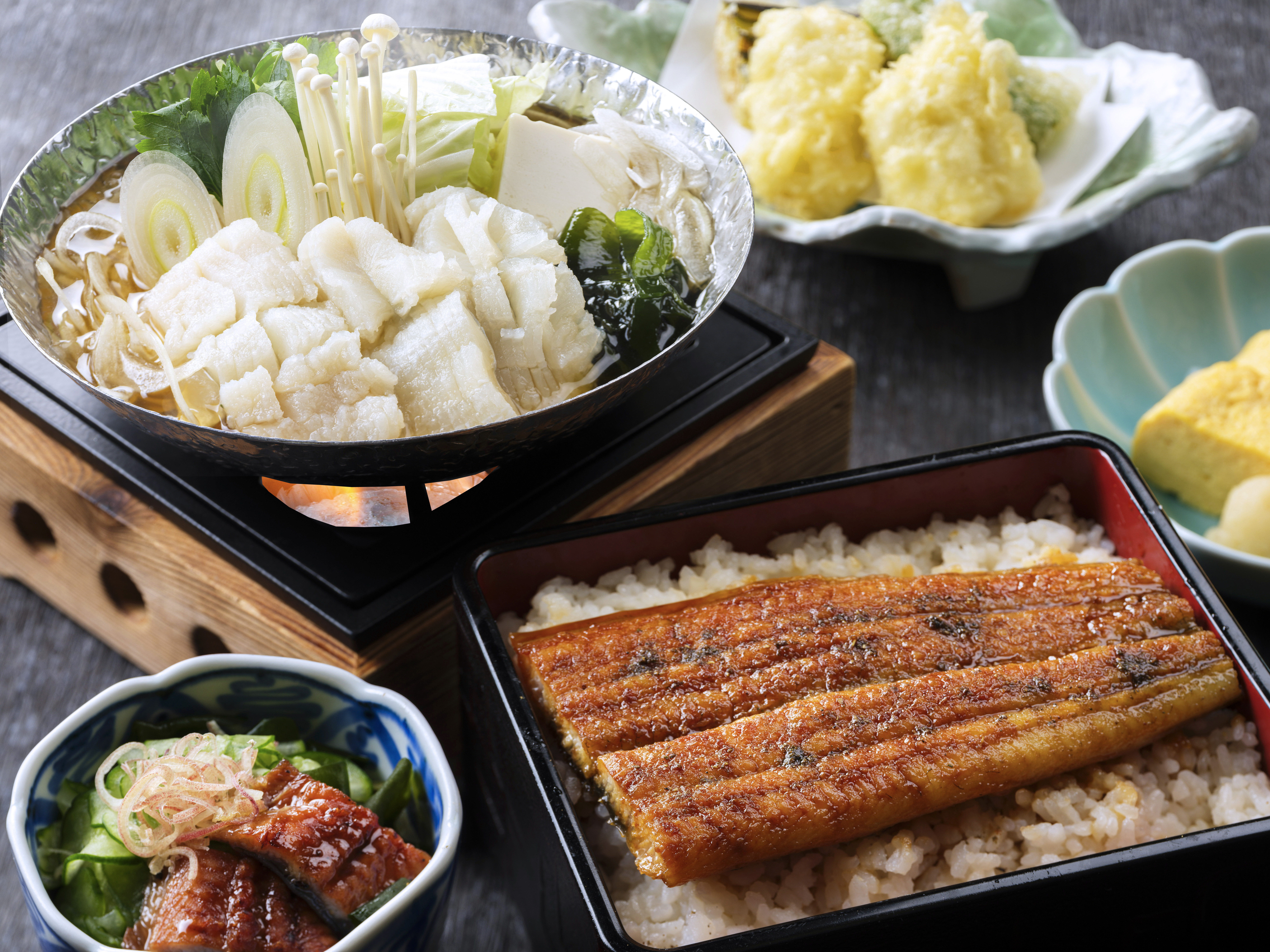 尼崎で楽しむ夏の味覚 鰻VS鱧フェア
