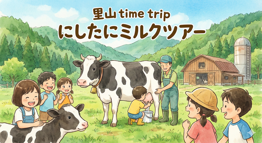 【ひょうごフィールドパビリオン】「にしたにミルクツアー