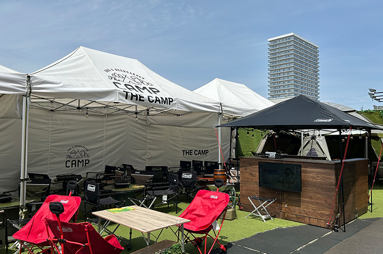屋上ビアガーデン「THE CAMP」にてDJイベント開催！