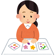 親子で押し花講座