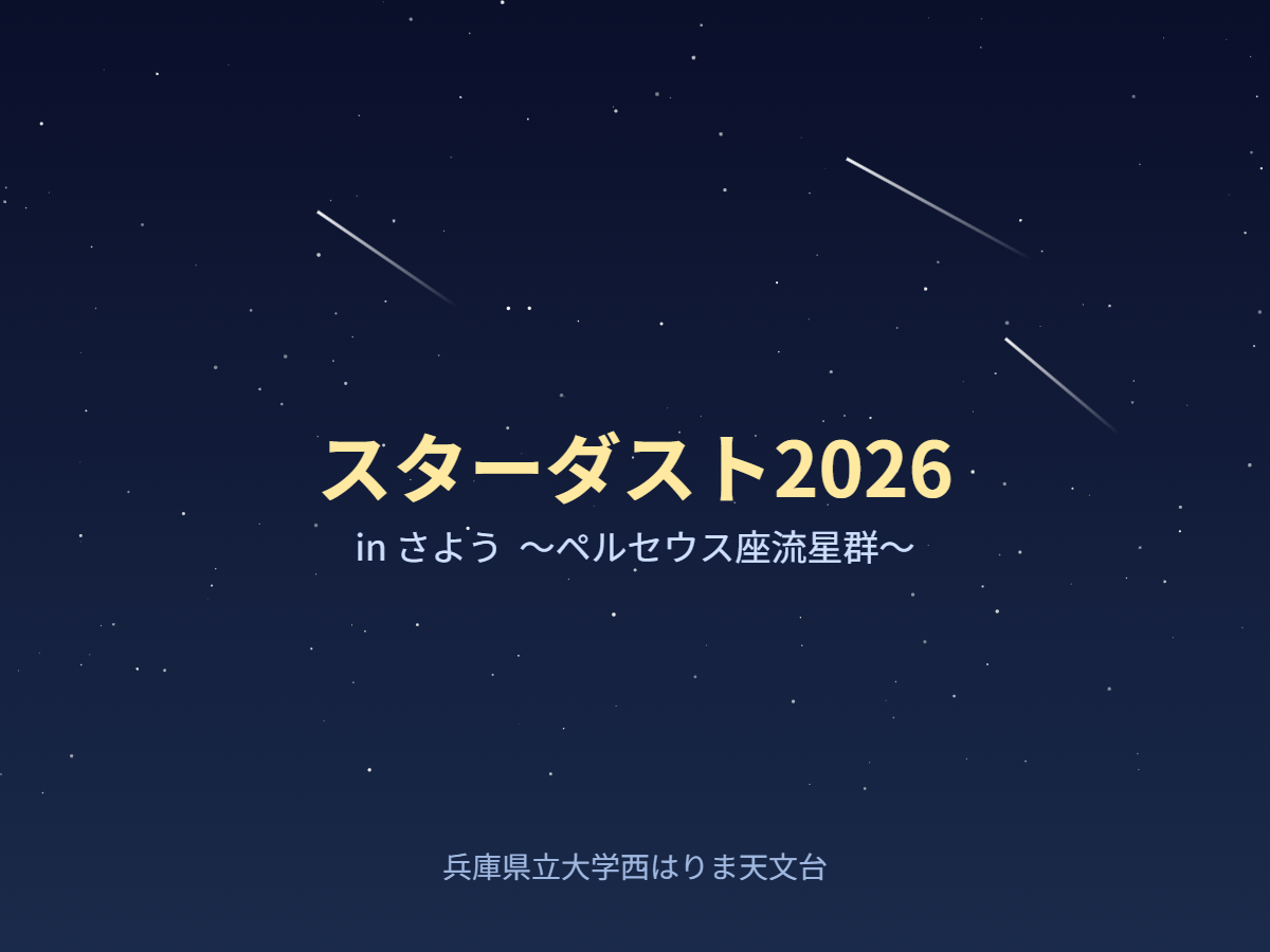 スターダスト2026 in さよう（イメージ）