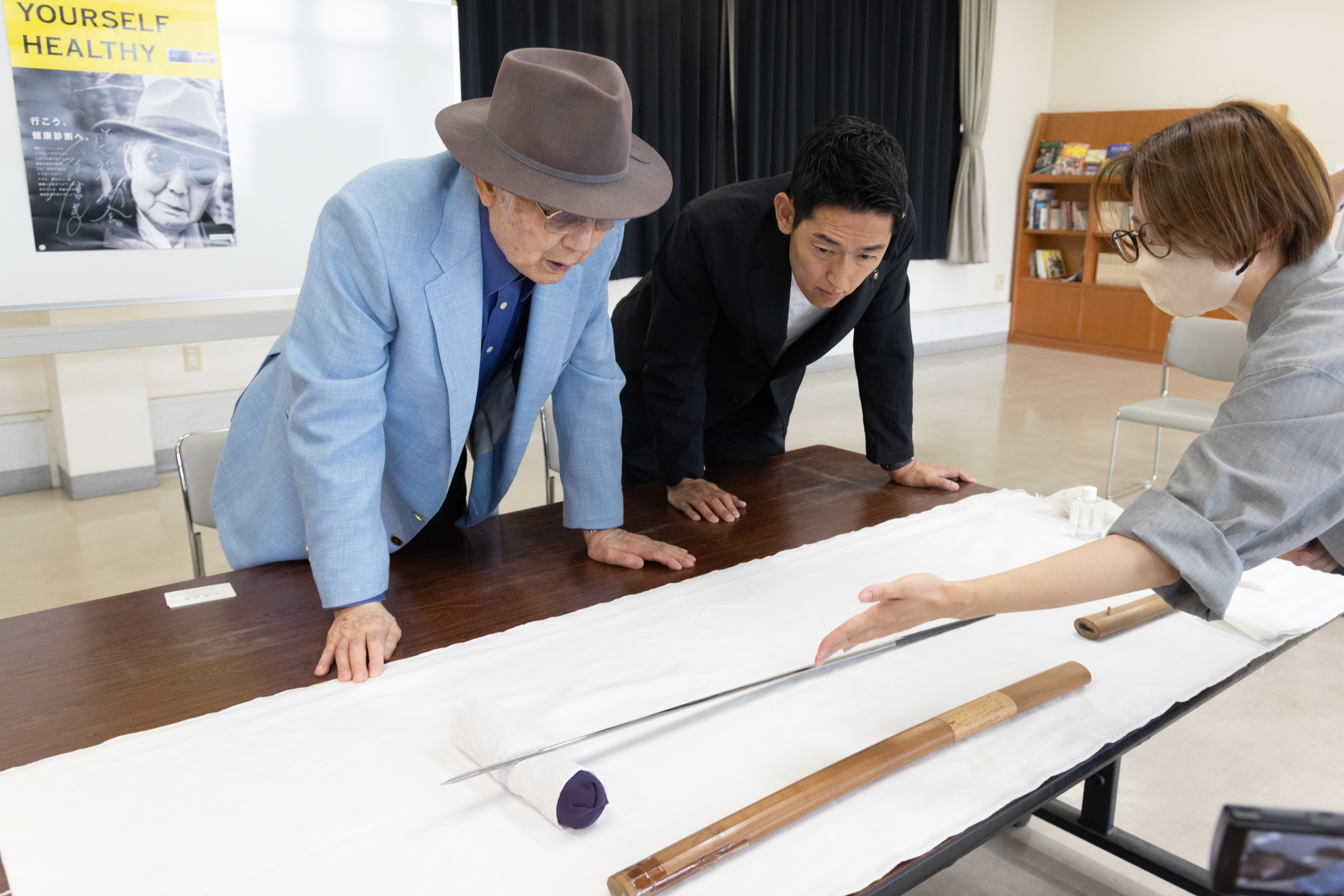 八名信夫さん寄贈の名刀が備前長船刀剣博物館へ