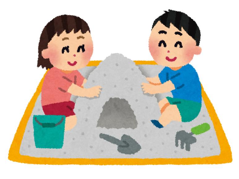 砂場遊び
