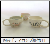 ティーカップ絵付け
