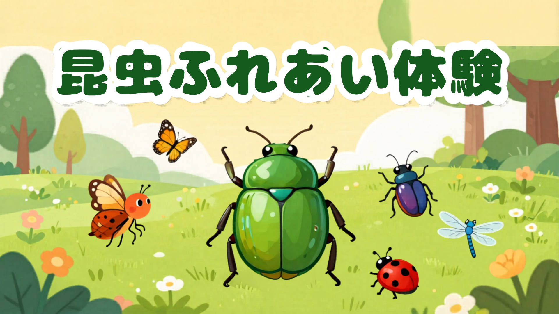 夏の昆虫と星みっけ