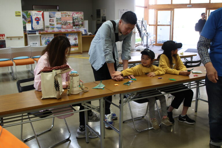淡路島国営明石海峡公園 おりがみ教室