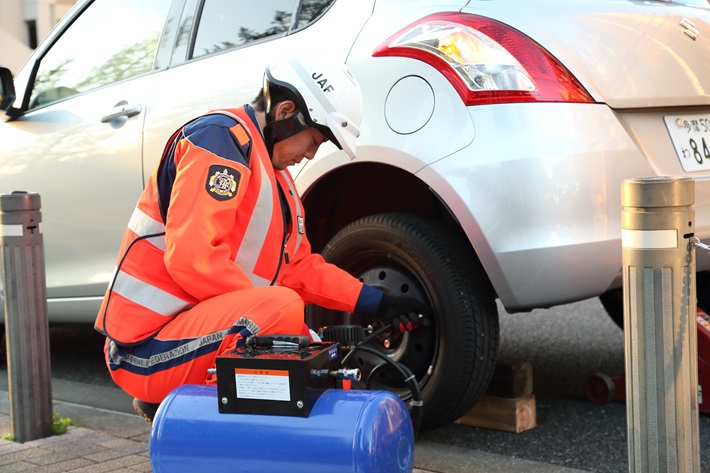 交通安全啓発祭がおびひろ自動車学校で開催
