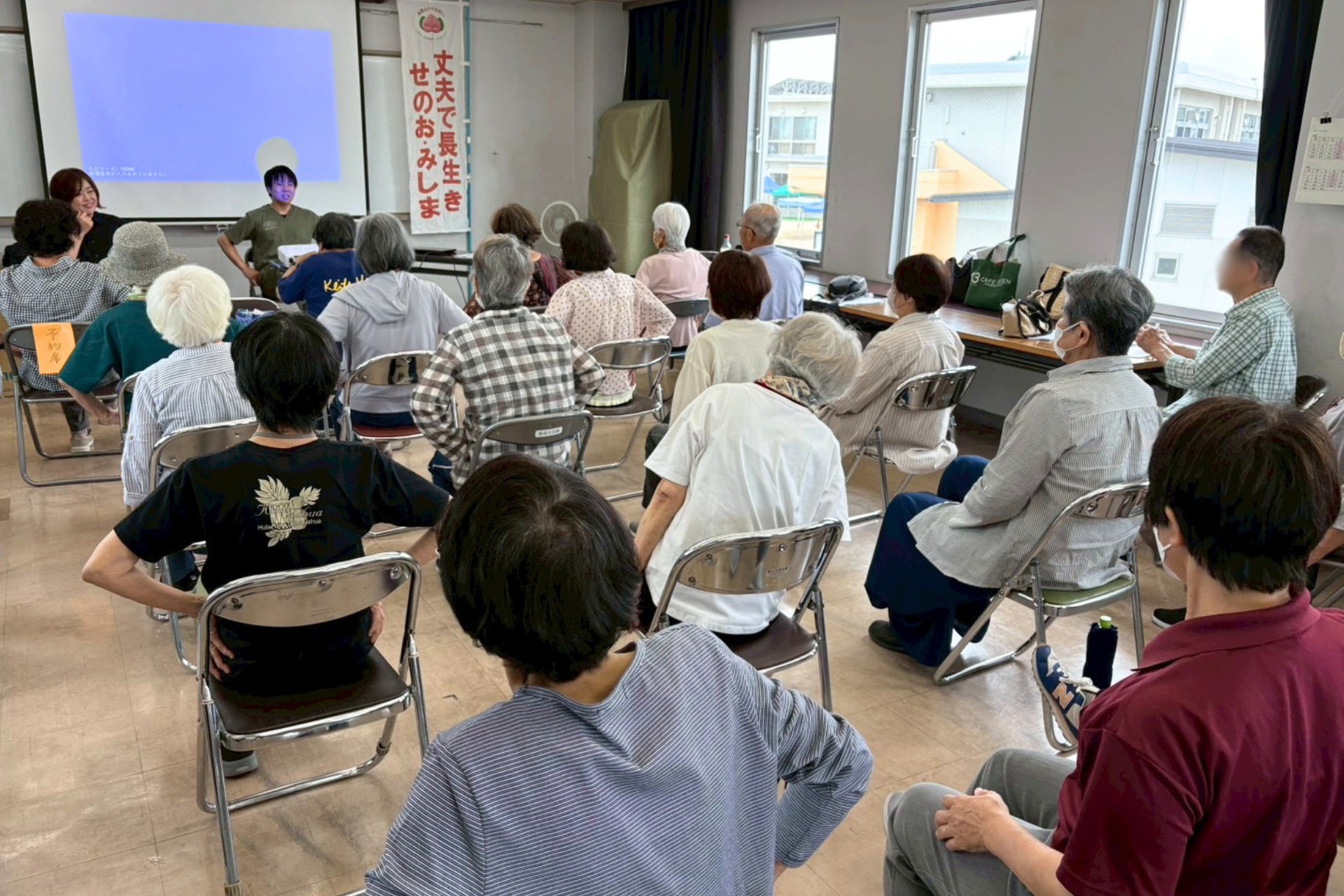 妹尾でシニア向け健康講座を開催、理学療法士が指導