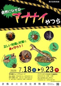 大人150円!夏休みは倉敷の自然史博物館へ