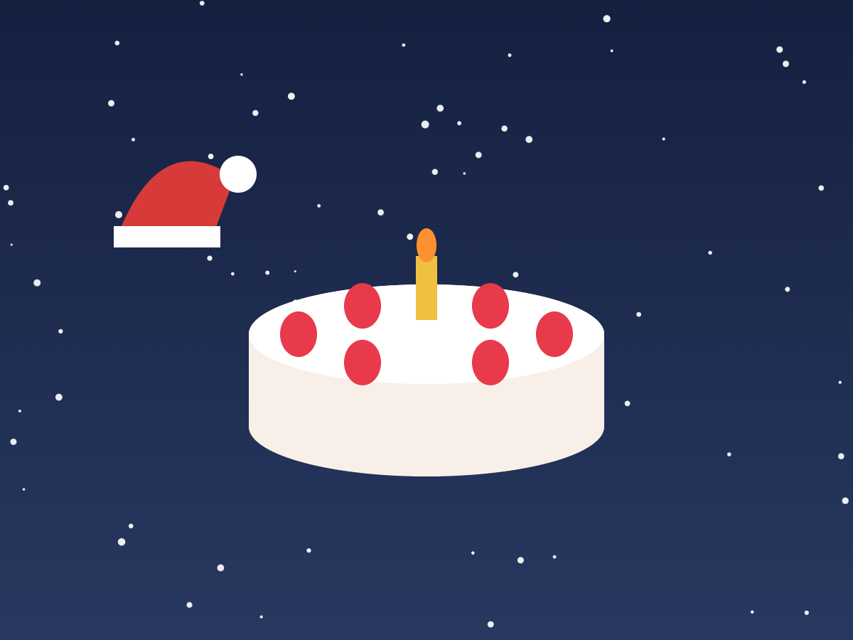ちょっと早めのクリスマス(イメージ)