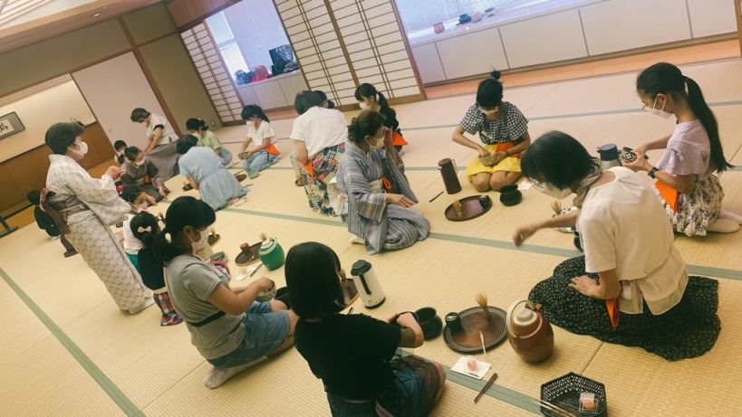 令和8年度「こども茶道教室」