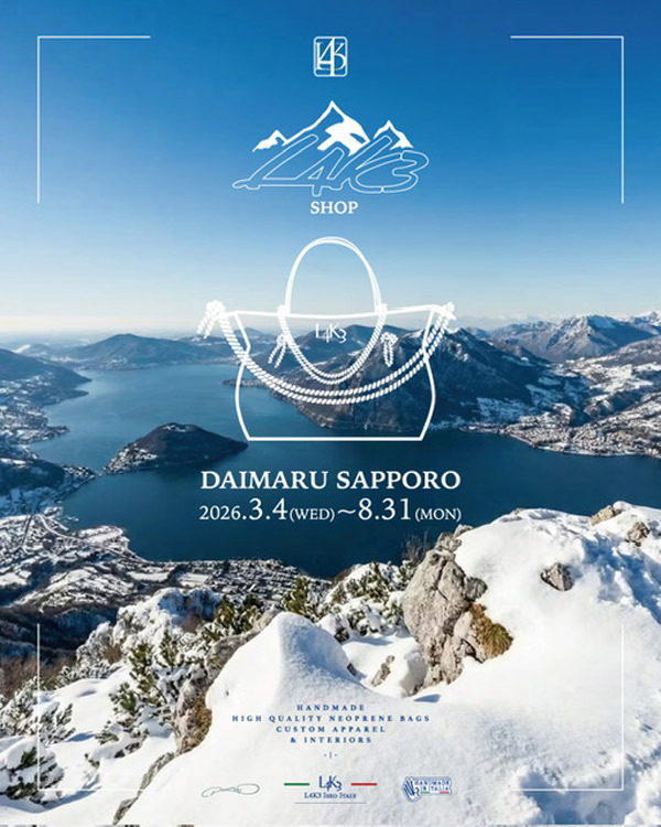 L4K3レークPOPUP SHOP大丸札幌店