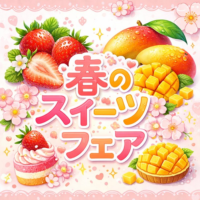 春のスイーツフェア