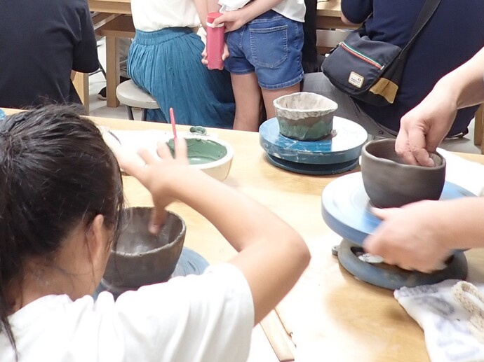 夏休み陶芸体験教室